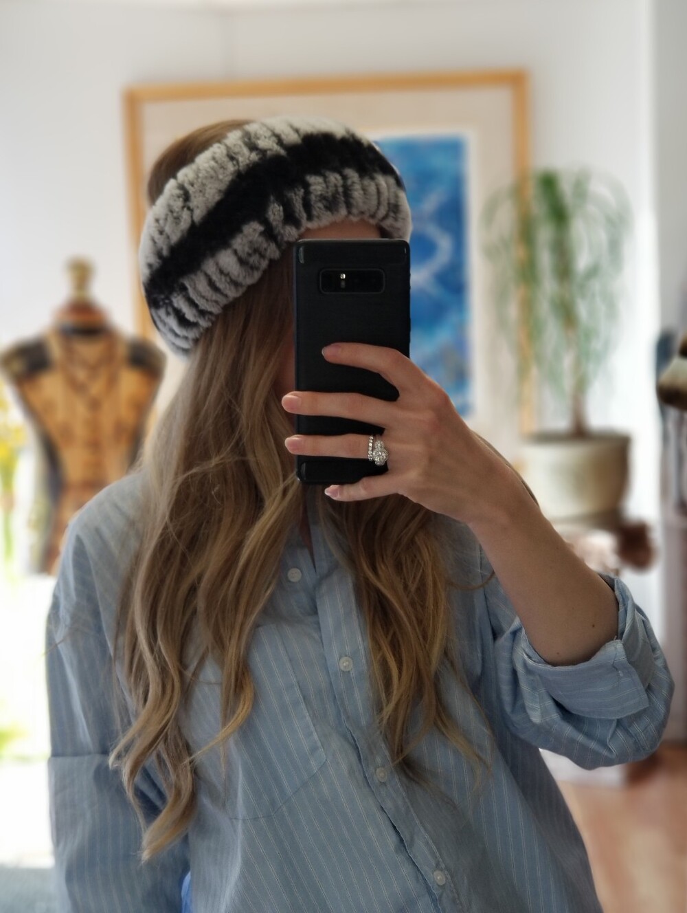 Rex Rabbit Headband/Neck Warmer